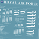 Illustration for article titled This Awesome Graphic Breaks Down The UKs Entire Military Aircraft Inventory